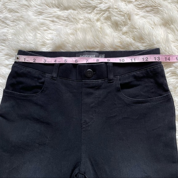 Betabrand Pants Skinny-Leg Yoga Denim Washed Black XS - Picture 9 of 11